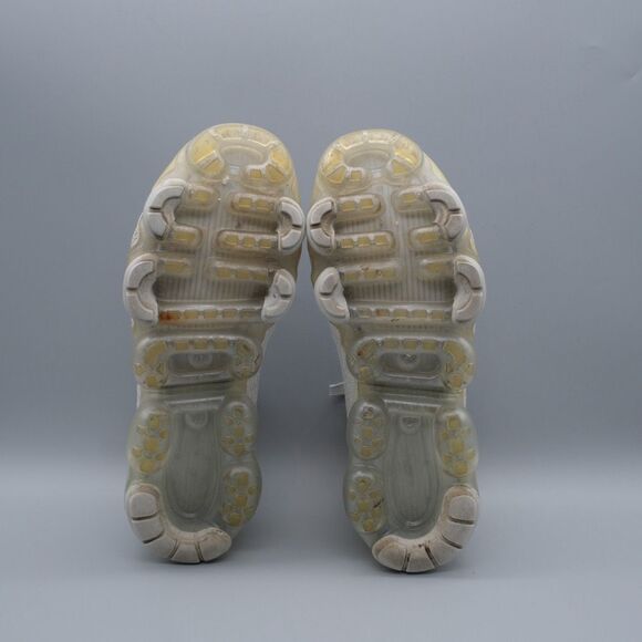 Nike Air VaporMax Flyknit 3 Shoes Women's Size 10 Pure Platinum AJ6910-100 - Picture 6 of 10